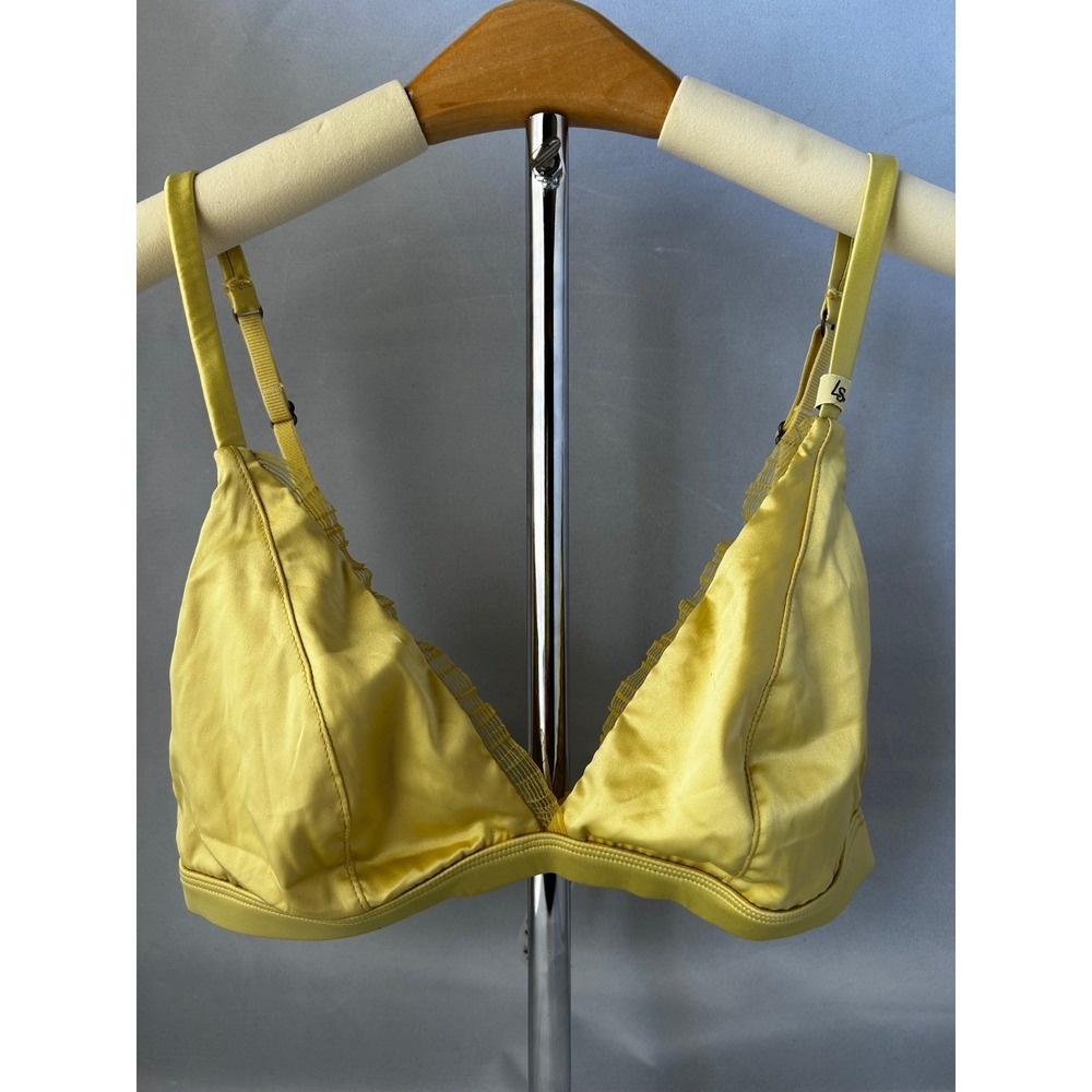 Love Stories Bralette‎ Bra, Yellow, Size 2